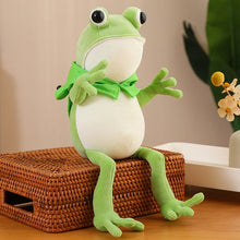Lade das Bild in den Galerie-Viewer, Niedliches Frosch Kuscheltier mit Umhang | Zum Knuddeln, Verschenken & Liebhaben!