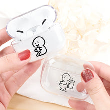 Lade das Bild in den Galerie-Viewer, Funny Man Case für AirPods | Lustiges Cartoon Silikon-Case - [product_type - selley.de