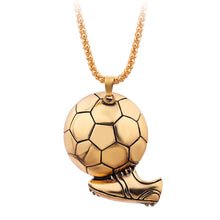 Lade das Bild in den Galerie-Viewer, Coole Streetstyle-Kette mit Fußball & Schuh Design - [product_type - selley.de
