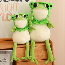 Lade das Bild in den Galerie-Viewer, Niedliches Frosch Kuscheltier mit Umhang | Zum Knuddeln, Verschenken & Liebhaben!