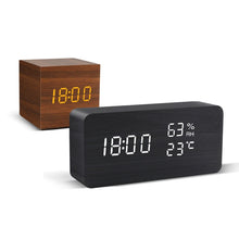 Lade das Bild in den Galerie-Viewer, Digitaler Wecker im Holzlook - [product_type - selley.de