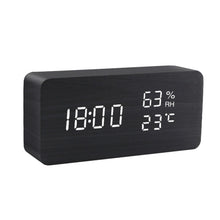 Lade das Bild in den Galerie-Viewer, Digitaler Wecker im Holzlook - [product_type - selley.de