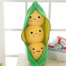Lade das Bild in den Galerie-Viewer, Niedliche XXL Erbsen Kuscheltiere | Kawaii Plushies - selley.de