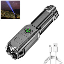 Lade das Bild in den Galerie-Viewer, Weitleuchtende LED Taschenlampe - selley.de