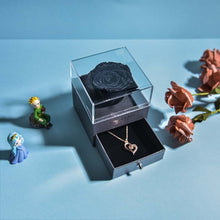 Lade das Bild in den Galerie-Viewer, Ewige Rose mit Schmuck | Geschenkbox zum Valentinstag - [product_type - selley.de