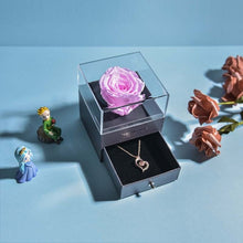 Lade das Bild in den Galerie-Viewer, Ewige Rose mit Schmuck | Geschenkbox zum Valentinstag - [product_type - selley.de