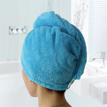 Lade das Bild in den Galerie-Viewer, Magischer Handtuch Turban aus Mikrofaser | Schnelles Trocknen & Pflege - [product_type - selley.de