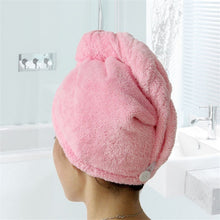 Lade das Bild in den Galerie-Viewer, Magischer Handtuch Turban aus Mikrofaser | Schnelles Trocknen & Pflege - [product_type - selley.de