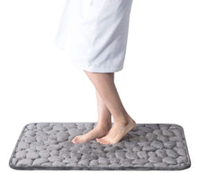 Lade das Bild in den Galerie-Viewer, Memory Foam Badematte mit Stein Prägung - [product_type - selley.de