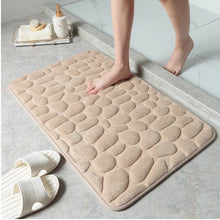 Lade das Bild in den Galerie-Viewer, Memory Foam Badematte mit Stein Prägung - [product_type - selley.de
