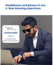 Lade das Bild in den Galerie-Viewer, Smarte AI-Übersetzerbrille | 3-in-1 Bluetooth-Headset mit Mikrofon, Echtzeitübersetzung in 144 Sprachen &amp; Sprachassistent - [product_type - selley.de
