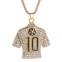 Lade das Bild in den Galerie-Viewer, Nummer 10 Sportkette | Stylischer Fußballschmuck - [product_type - selley.de
