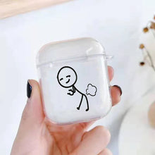 Lade das Bild in den Galerie-Viewer, Funny Man Case für AirPods | Lustiges Cartoon Silikon-Case - [product_type - selley.de
