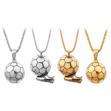 Lade das Bild in den Galerie-Viewer, Coole Streetstyle-Kette mit Fußball &amp; Schuh Design - [product_type - selley.de
