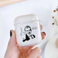 Lade das Bild in den Galerie-Viewer, Funny Man Case für AirPods | Lustiges Cartoon Silikon-Case - [product_type - selley.de
