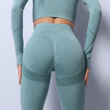 Lade das Bild in den Galerie-Viewer, Seamless Yoga Set für Damen | Leggings, Shorts und Top - [product_type - selley.de
