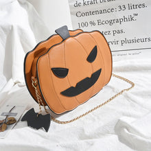 Lade das Bild in den Galerie-Viewer, Halloween Spooky Kürbis Handtasche - selley.de
