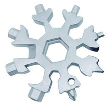 Lade das Bild in den Galerie-Viewer, Multitool "Snowflake" Schlüsselanhänger - selley.de
