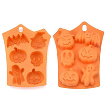 Lade das Bild in den Galerie-Viewer, Halloween Silikon Backformen - selley.de
