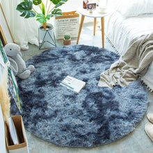 Lade das Bild in den Galerie-Viewer, Flauschiger runder Teppich | Fluffy Bubble Rug - selley.de
