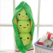 Lade das Bild in den Galerie-Viewer, Niedliche XXL Erbsen Kuscheltiere | Kawaii Plushies - selley.de
