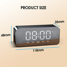 Lade das Bild in den Galerie-Viewer, Bluetooth Lautsprecher mit Uhrzeit Anzeige &amp; Wecker Funktion - [product_type - selley.de
