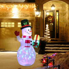 Lade das Bild in den Galerie-Viewer, Aufblasbarer 3D Weihnachtsdeko für Draußen mit LED - selley.de
