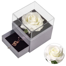 Lade das Bild in den Galerie-Viewer, Ewige Rose mit Schmuck | Geschenkbox zum Valentinstag - [product_type - selley.de
