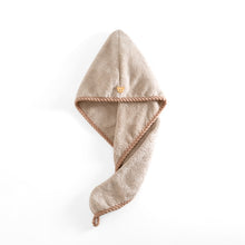 Lade das Bild in den Galerie-Viewer, Magischer Handtuch Turban aus Mikrofaser | Schnelles Trocknen &amp; Pflege - [product_type - selley.de
