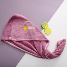 Lade das Bild in den Galerie-Viewer, Magischer Handtuch Turban aus Mikrofaser | Schnelles Trocknen &amp; Pflege - [product_type - selley.de
