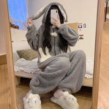 Lade das Bild in den Galerie-Viewer, Hasen Pjyama Onesie Kigurumi | Kuschelig &amp; Bequem - [product_type - selley.de
