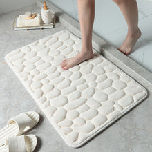 Lade das Bild in den Galerie-Viewer, Memory Foam Badematte mit Stein Prägung - [product_type - selley.de
