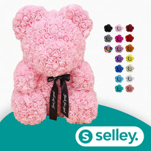 Lade das Bild in den Galerie-Viewer, Rosen Teddybär - selley.de
